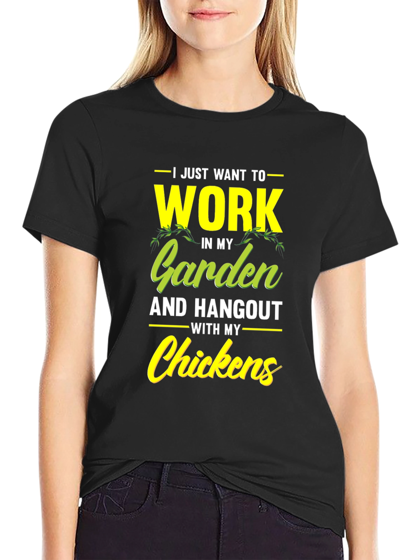 Garden & Chickens T-Shirt