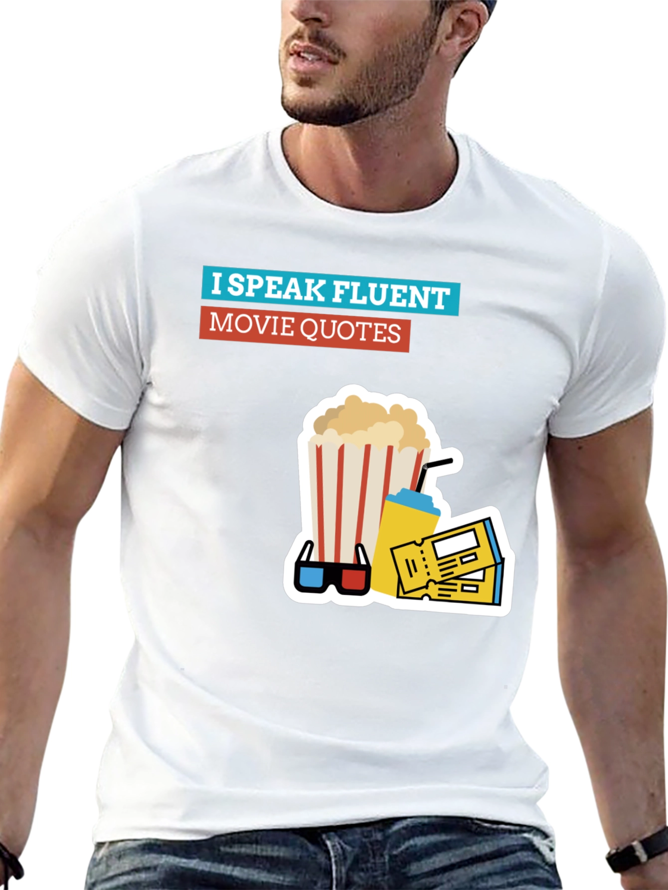 Fluent Movie Quotes T-Shirt - Black Graphic Tee
