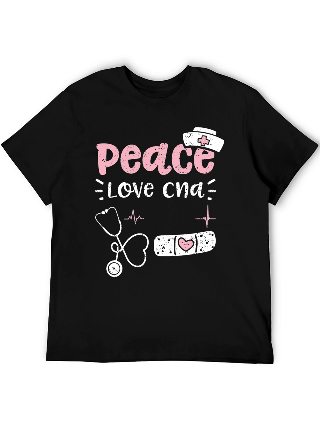 Peace Love CNA T-Shirt - Nurse Appreciation