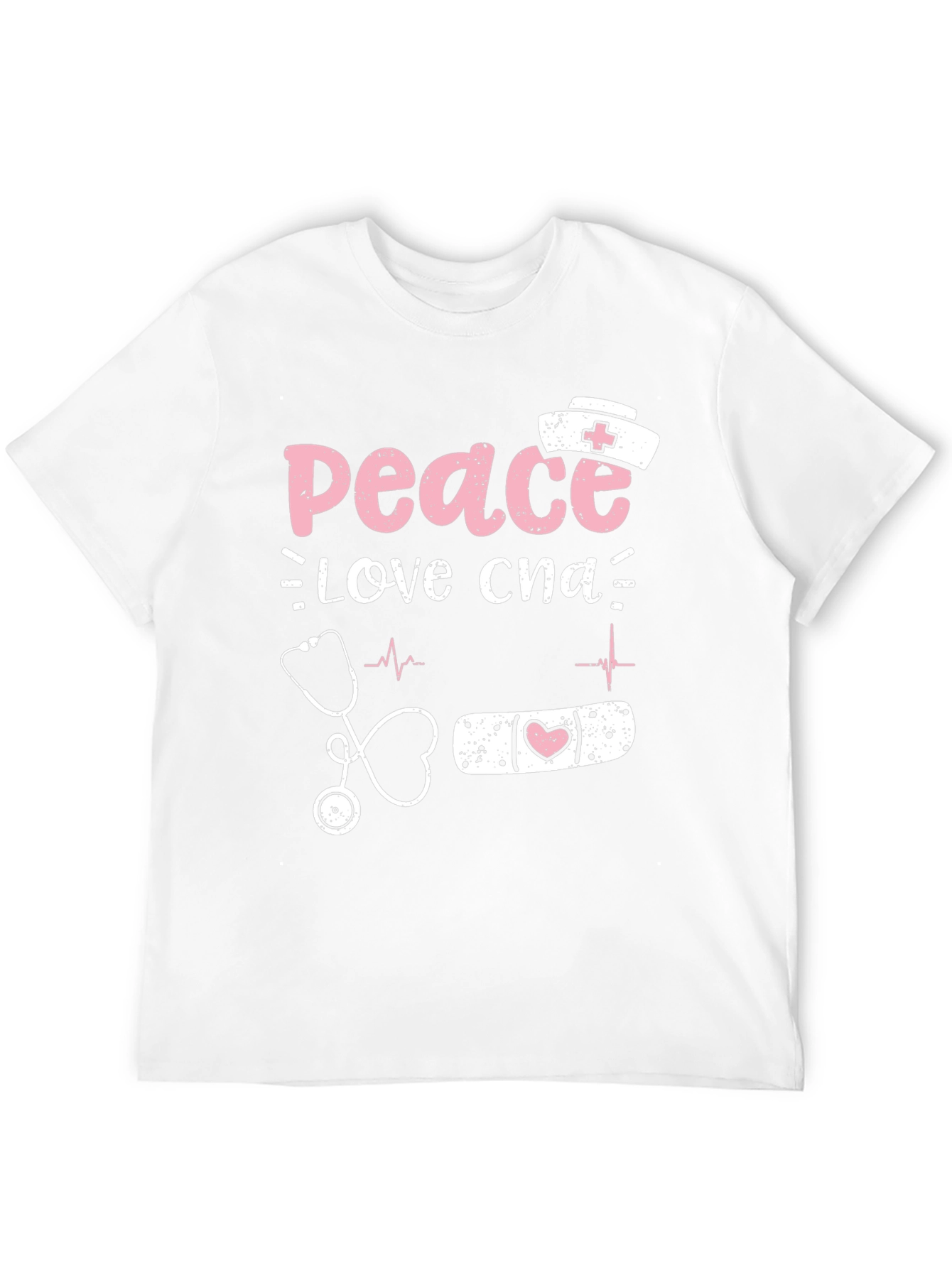 Peace Love CNA T-Shirt - Nurse Appreciation