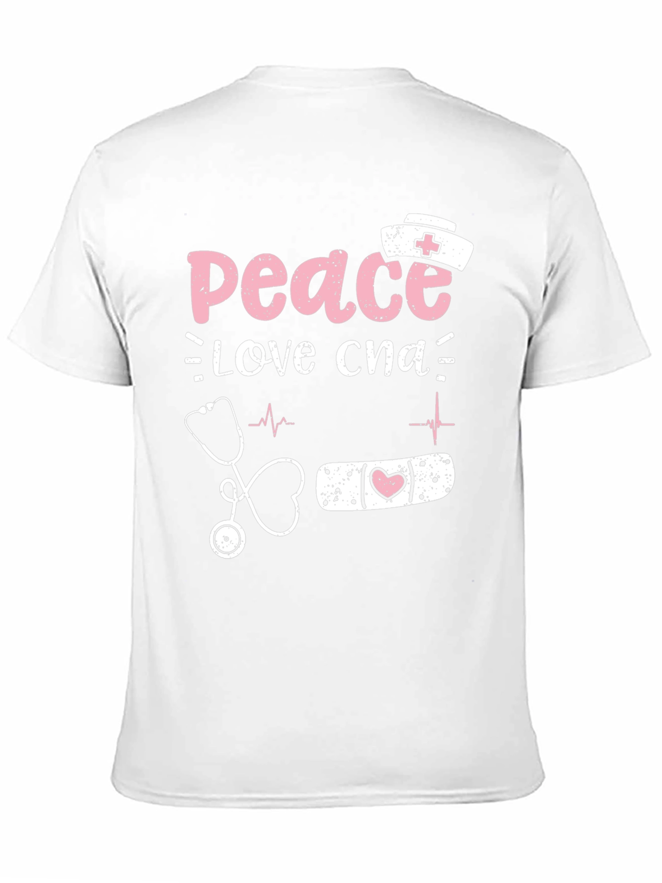 Peace Love CNA T-Shirt - Nurse Appreciation