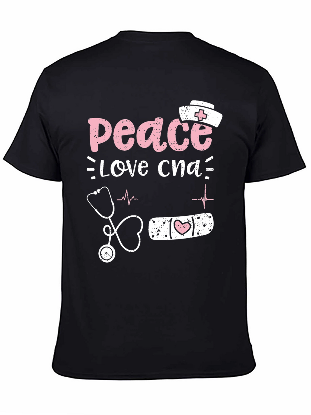 Peace Love CNA T-Shirt - Nurse Appreciation