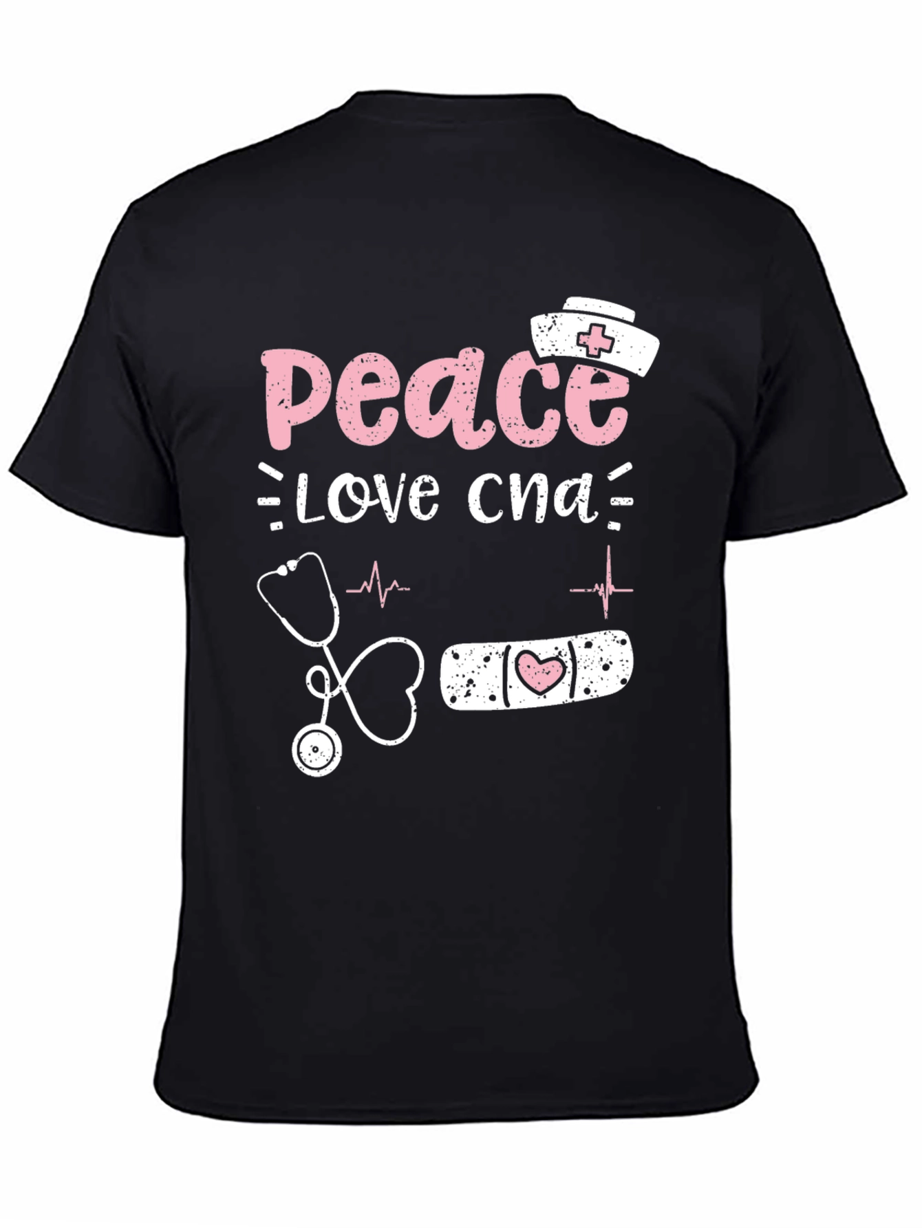 Peace Love CNA T-Shirt - Nurse Appreciation