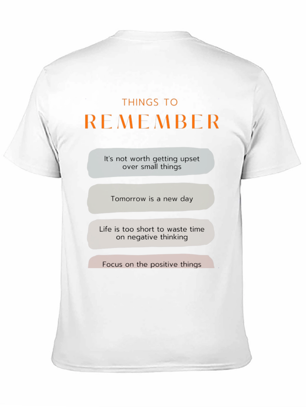 Things to Remember Graphic T-Shirt