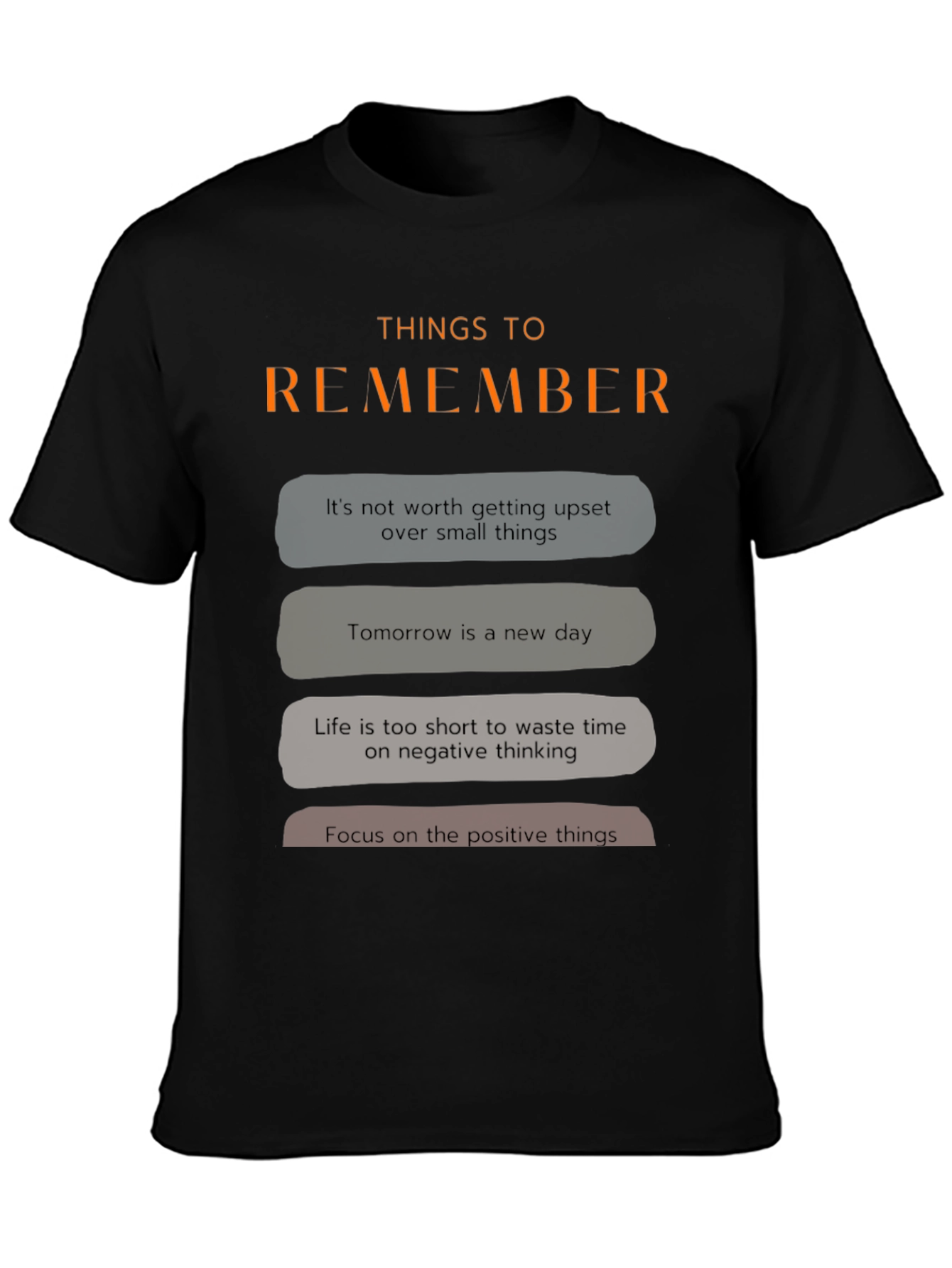 Things to Remember Graphic T-Shirt