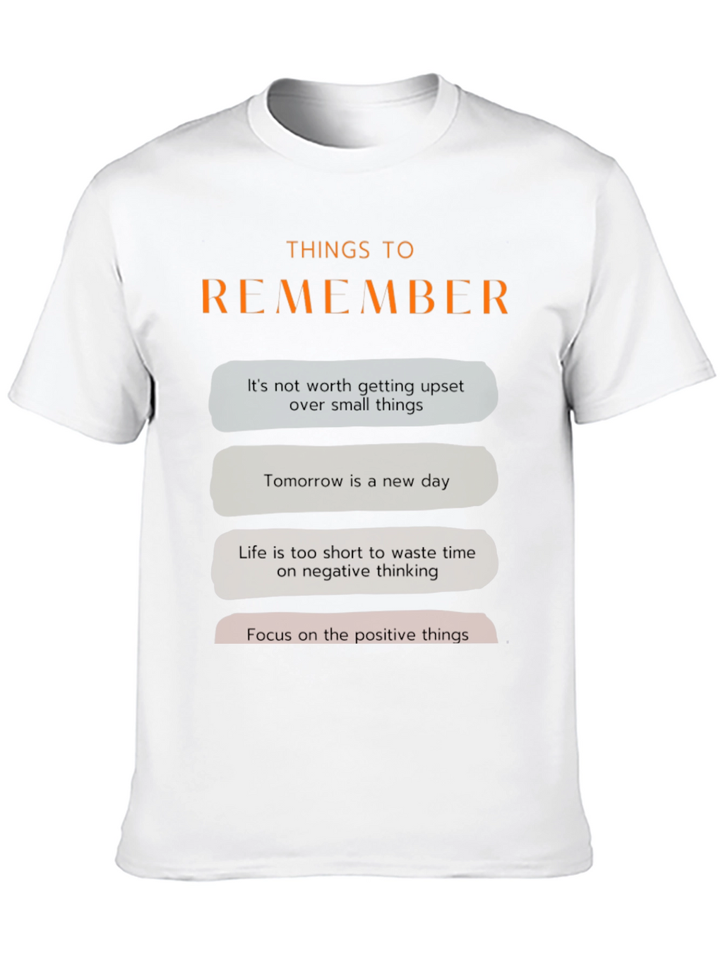 Things to Remember Graphic T-Shirt