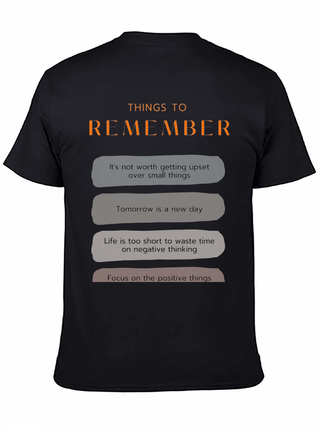 Things to Remember Graphic T-Shirt