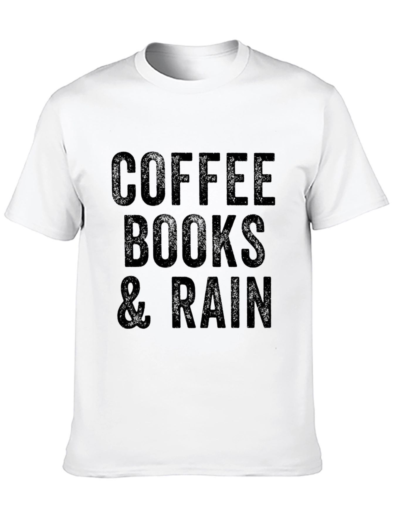 Coffee Books & Rain Graphic Tee