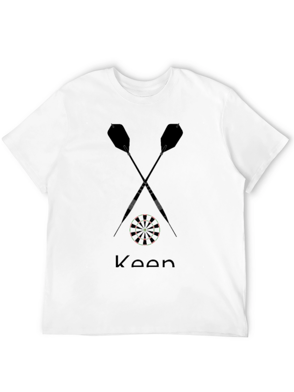 Darts Graphic Tee - Keen Dartboard T-Shirt