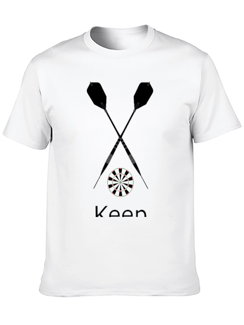 Darts Graphic Tee - Keen Dartboard T-Shirt