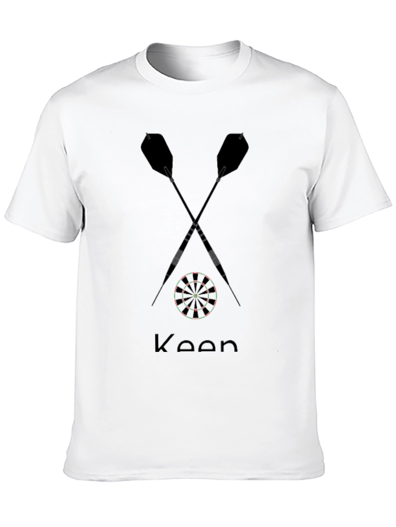 Darts Graphic Tee - Keen Dartboard T-Shirt