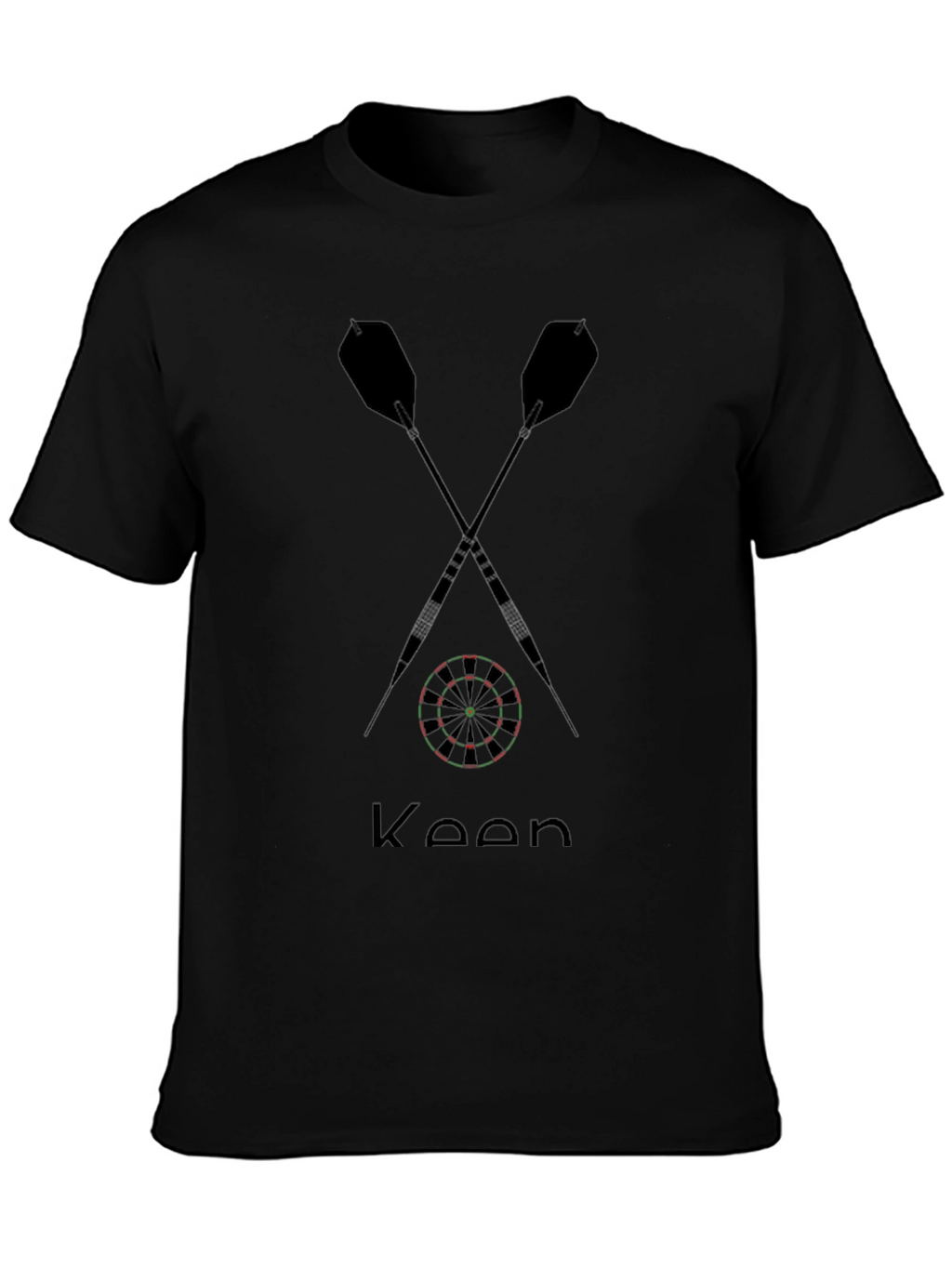 Darts Graphic Tee - Keen Dartboard T-Shirt