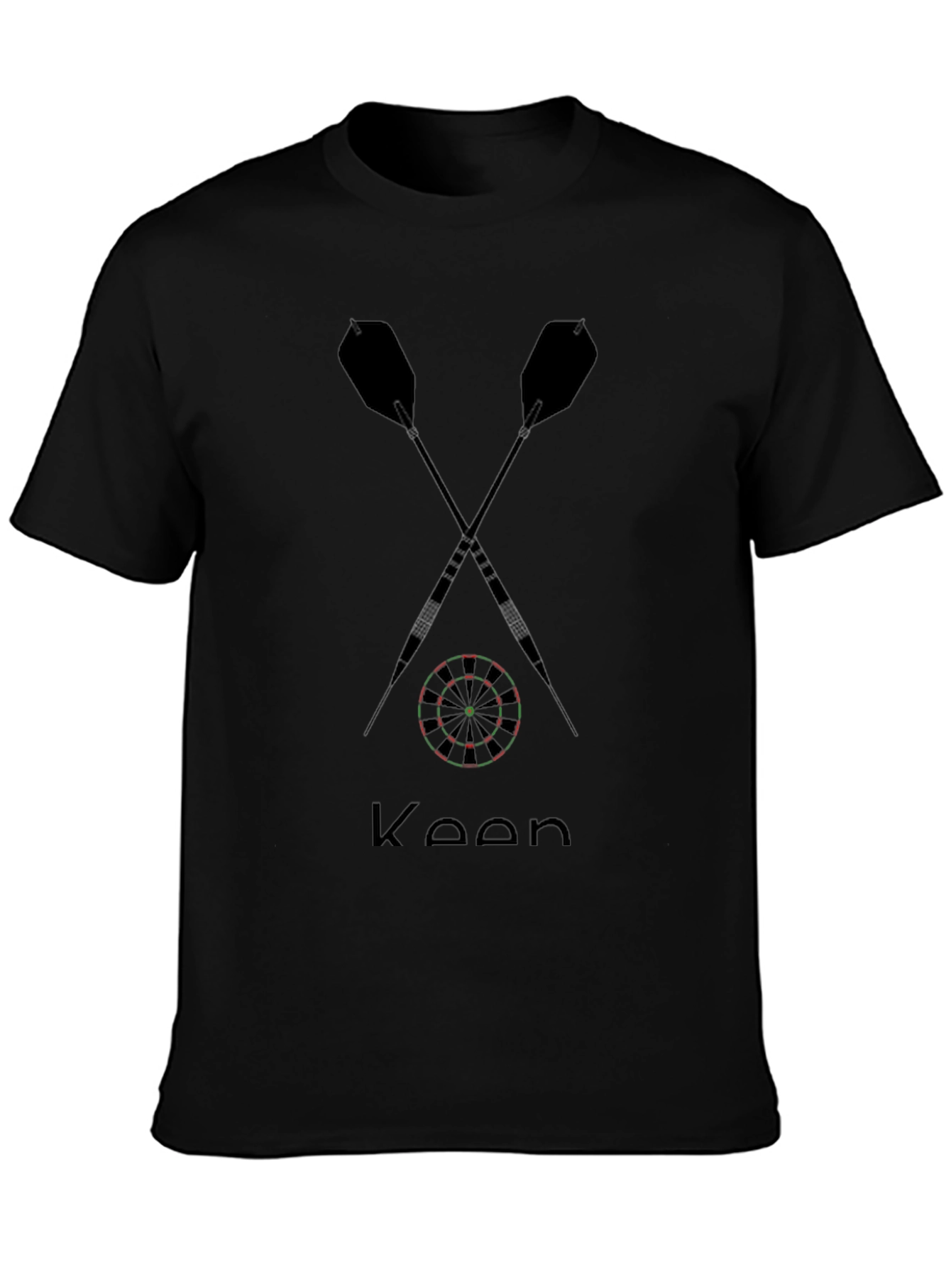 Darts Graphic Tee - Keen Dartboard T-Shirt
