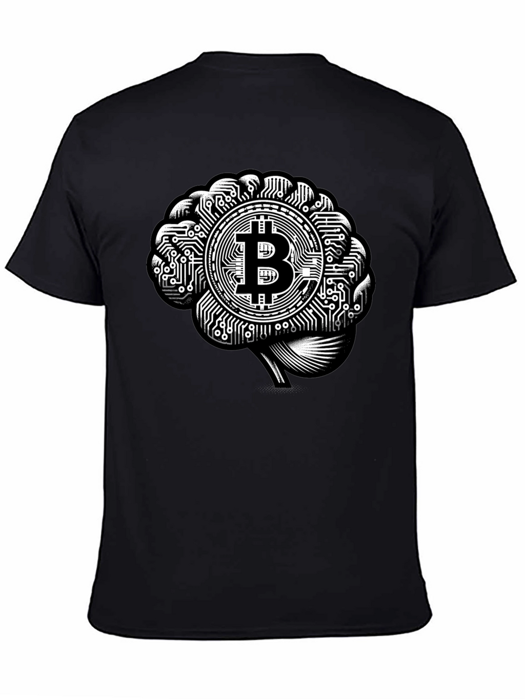 Bitcoin Brain T-Shirt - Crypto Innovation