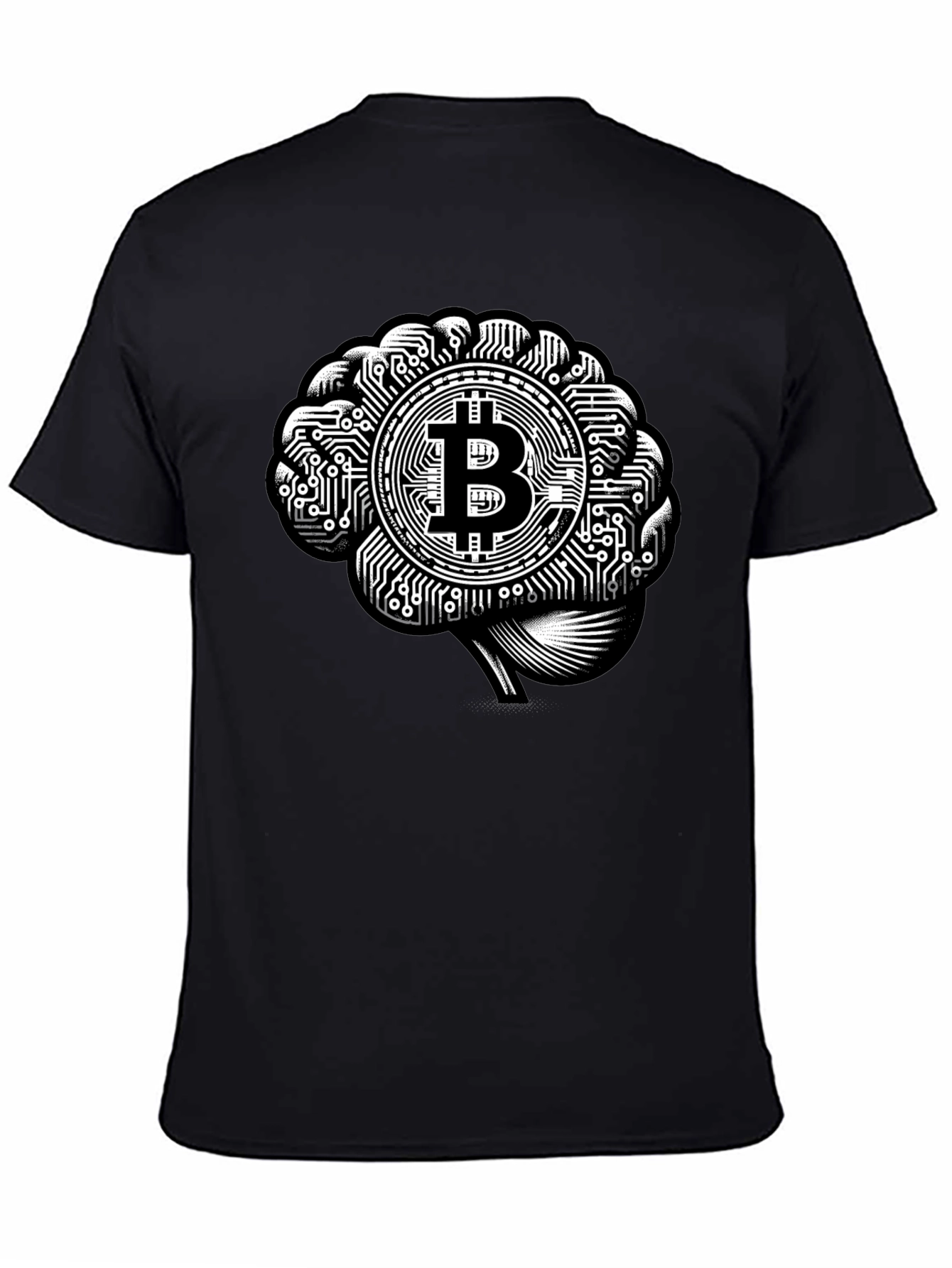 Bitcoin Brain T-Shirt - Crypto Innovation