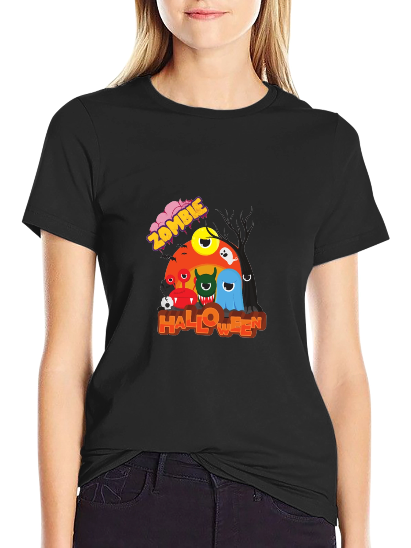 Halloween Zombie Monster T-Shirt