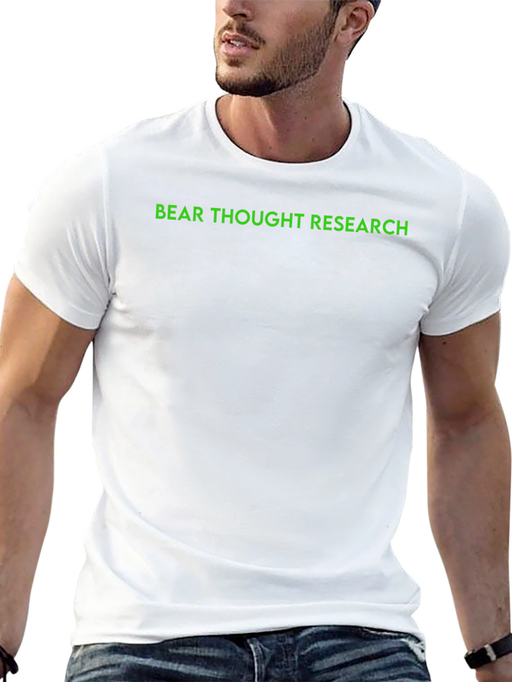 Bear Thought Research Black T-Shirt