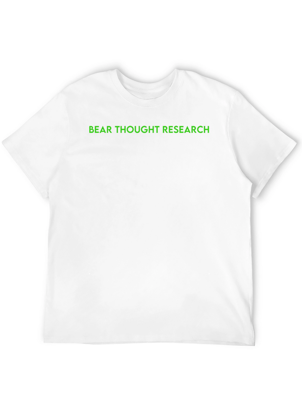 Bear Thought Research Black T-Shirt