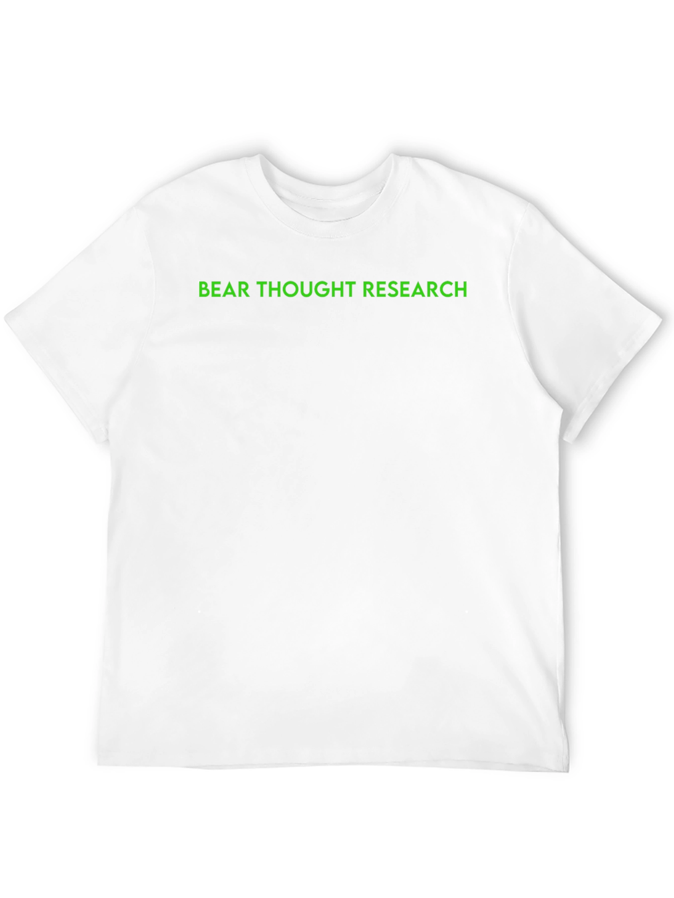 Bear Thought Research Black T-Shirt