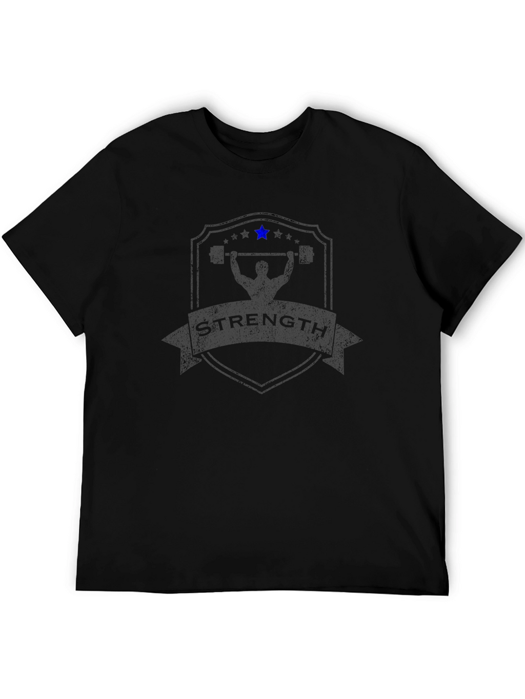 Strength Emblem Black T-Shirt