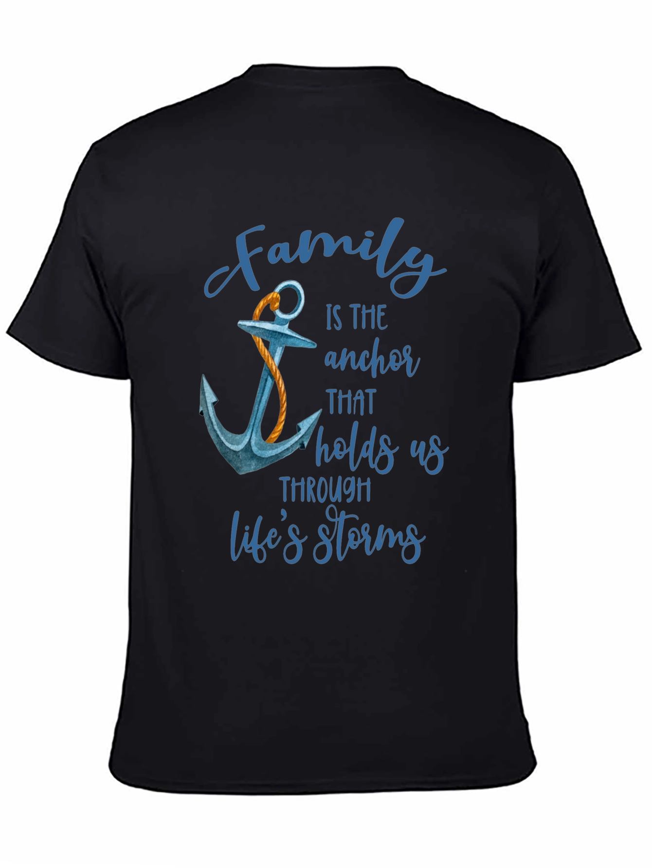 Family Anchor T-Shirt - Comfort & Style