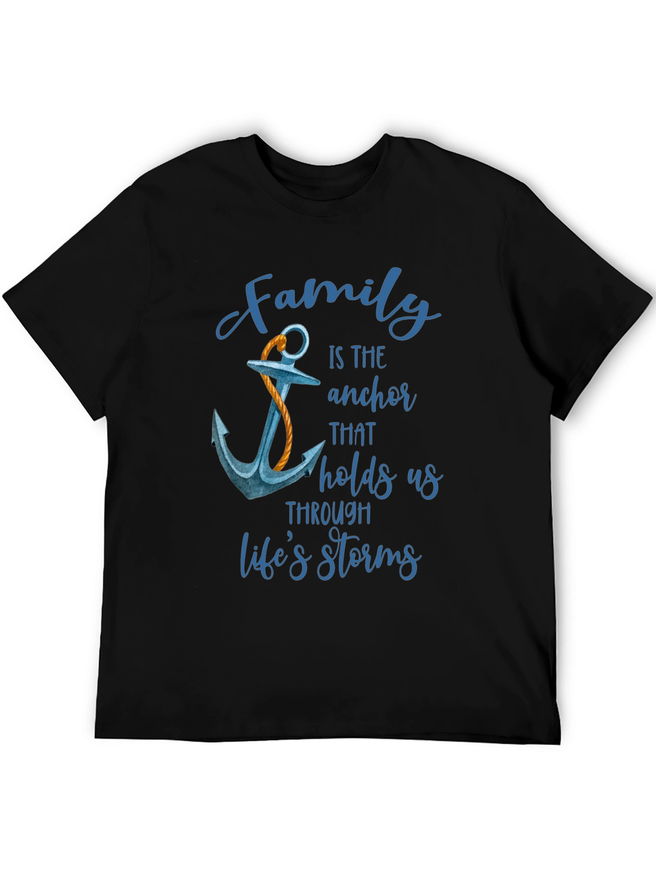 Family Anchor T-Shirt - Comfort & Style