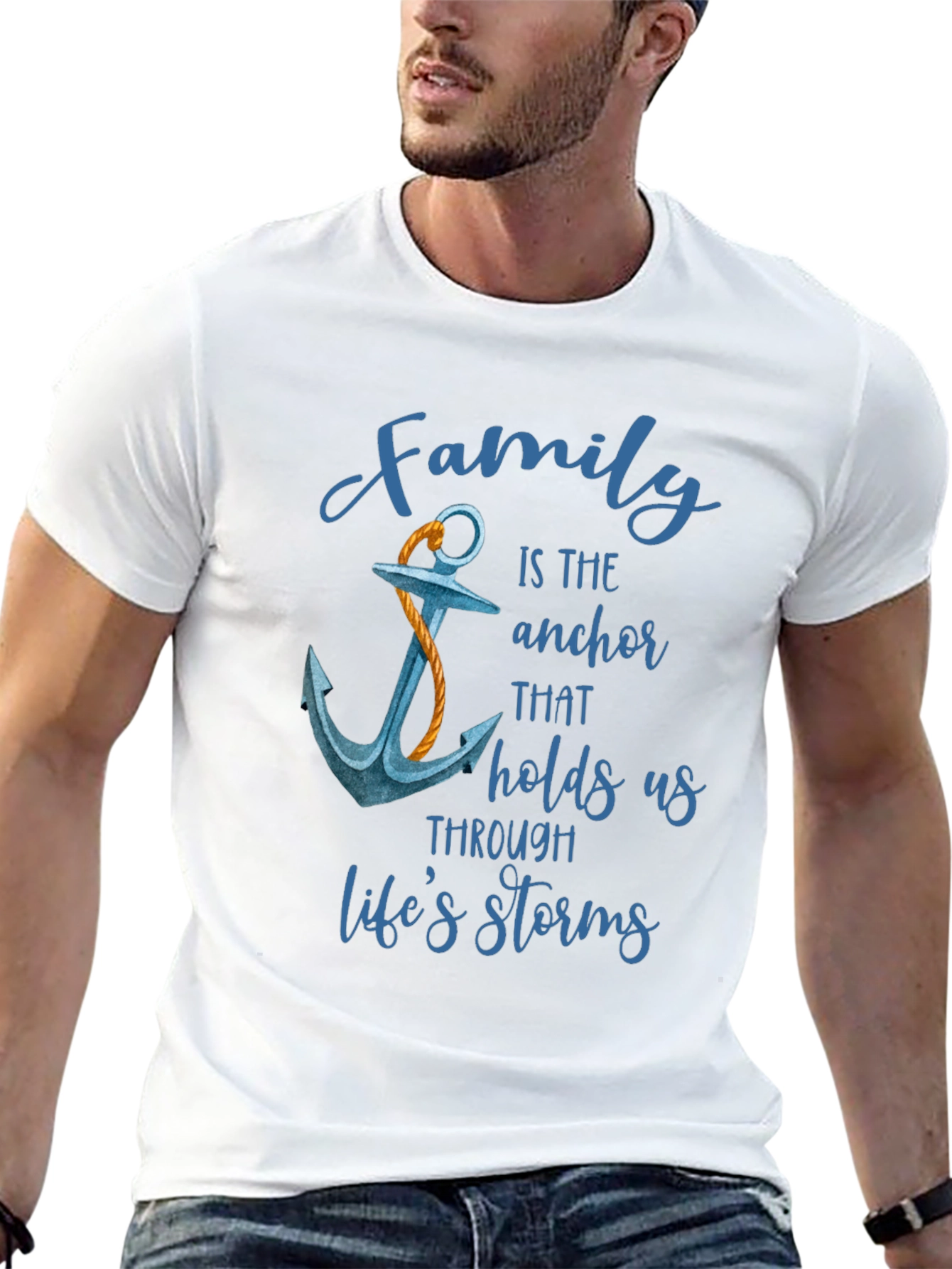 Family Anchor T-Shirt - Comfort & Style