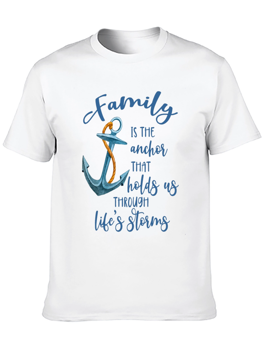 Family Anchor T-Shirt - Comfort & Style