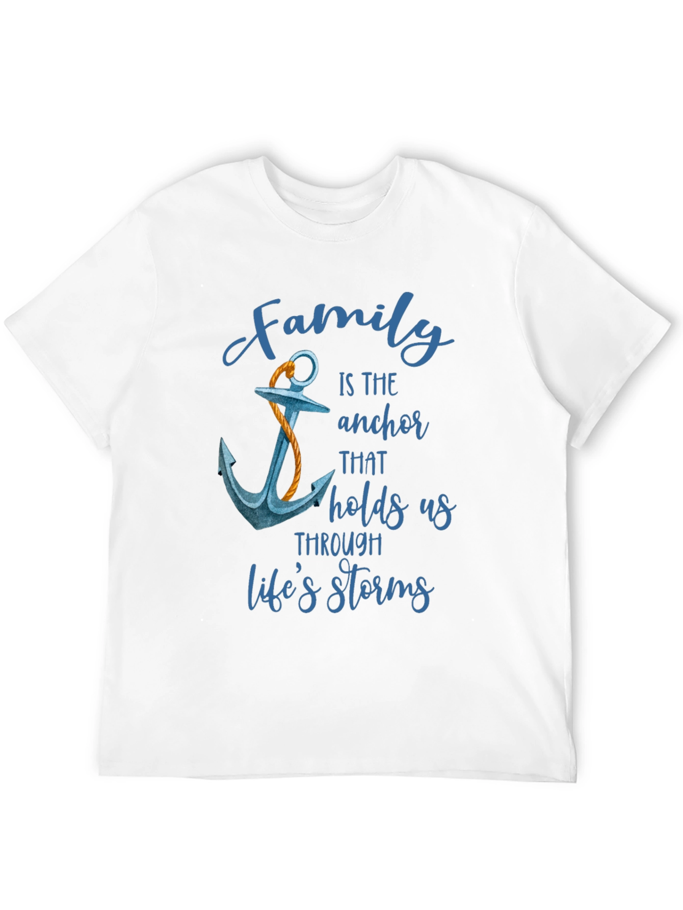 Family Anchor T-Shirt - Comfort & Style