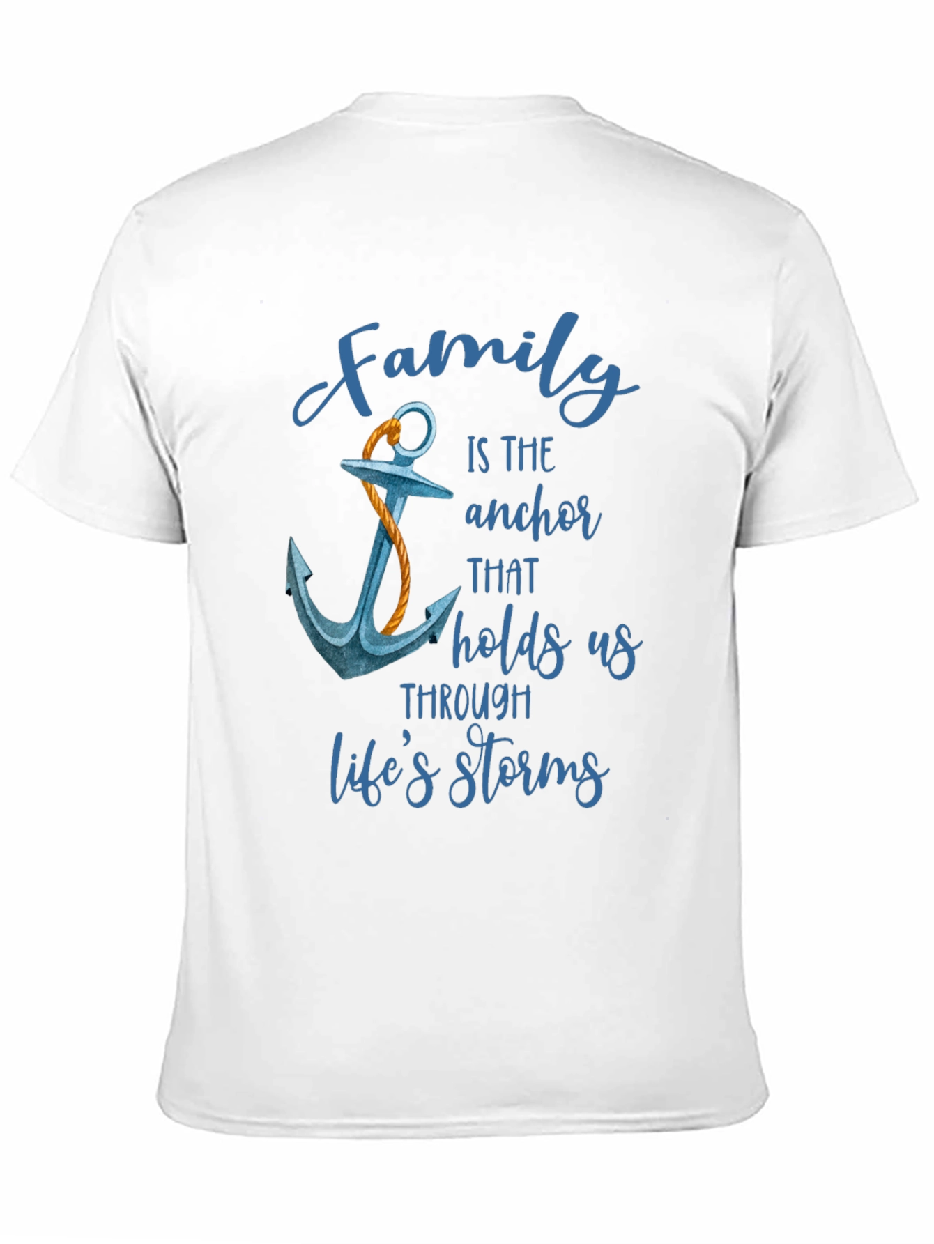 Family Anchor T-Shirt - Comfort & Style