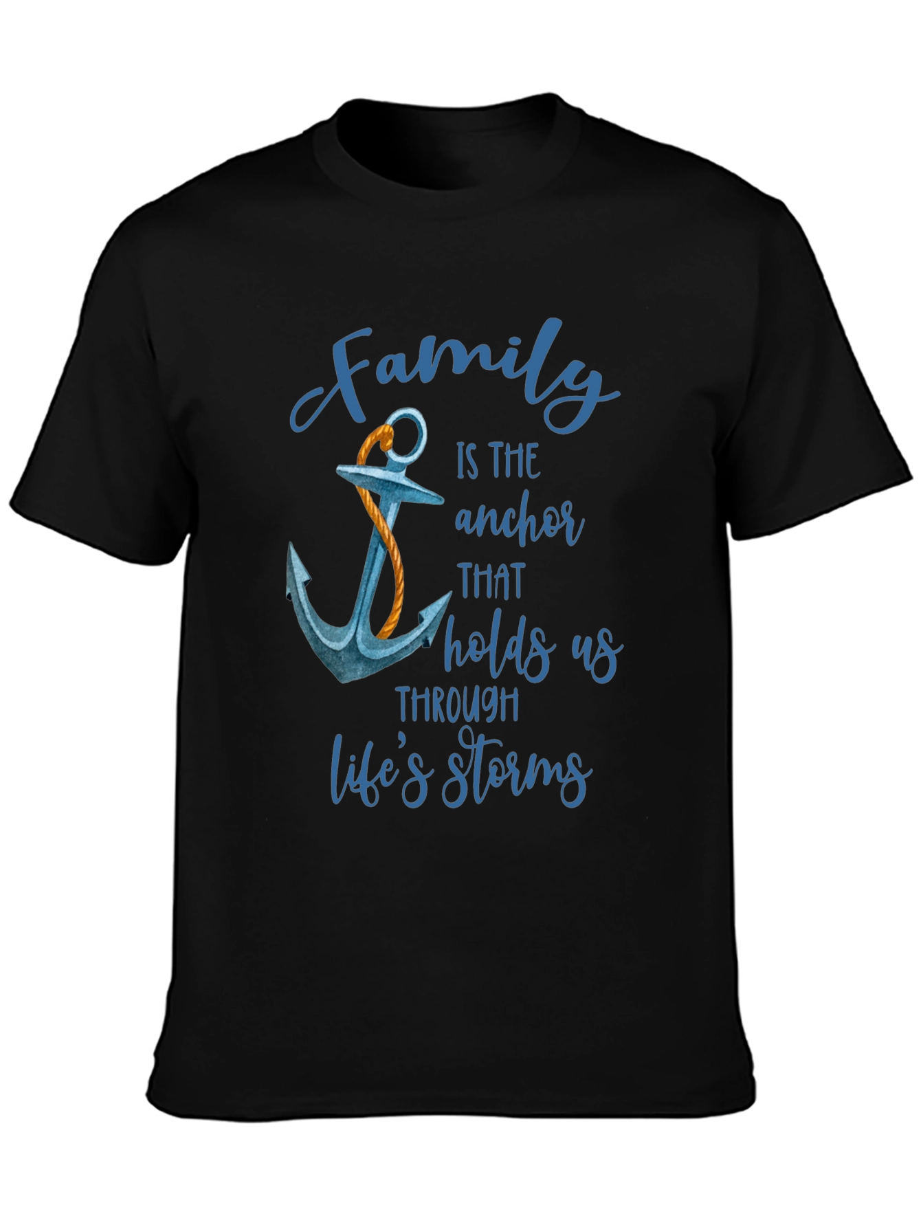 Family Anchor T-Shirt - Comfort & Style