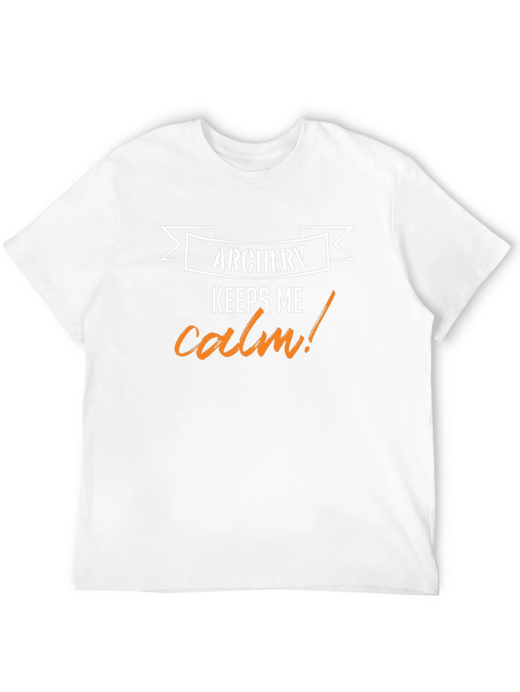 Archery Keeps Me Calm T-Shirt - Black