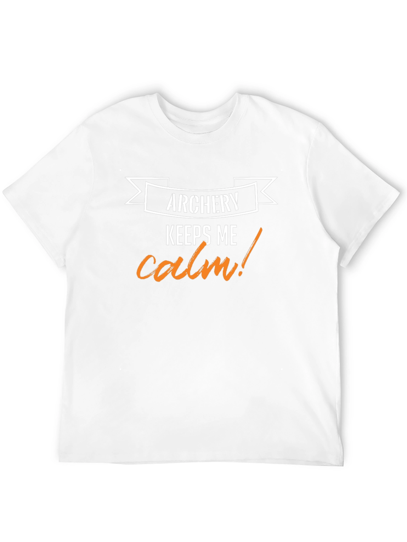 Archery Keeps Me Calm T-Shirt - Black
