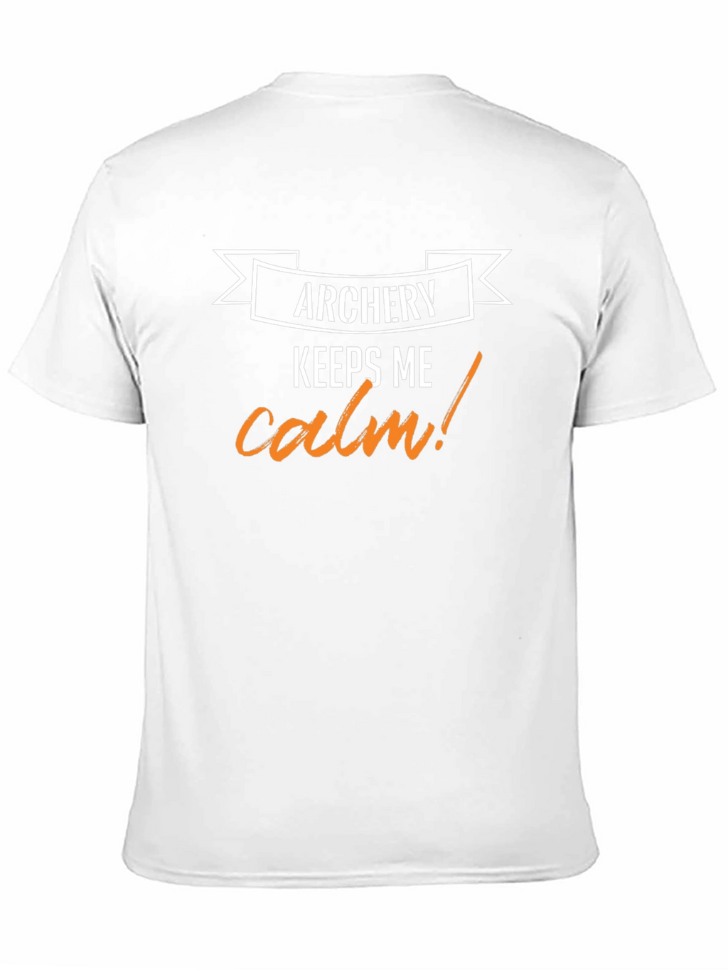 Archery Keeps Me Calm T-Shirt - Black