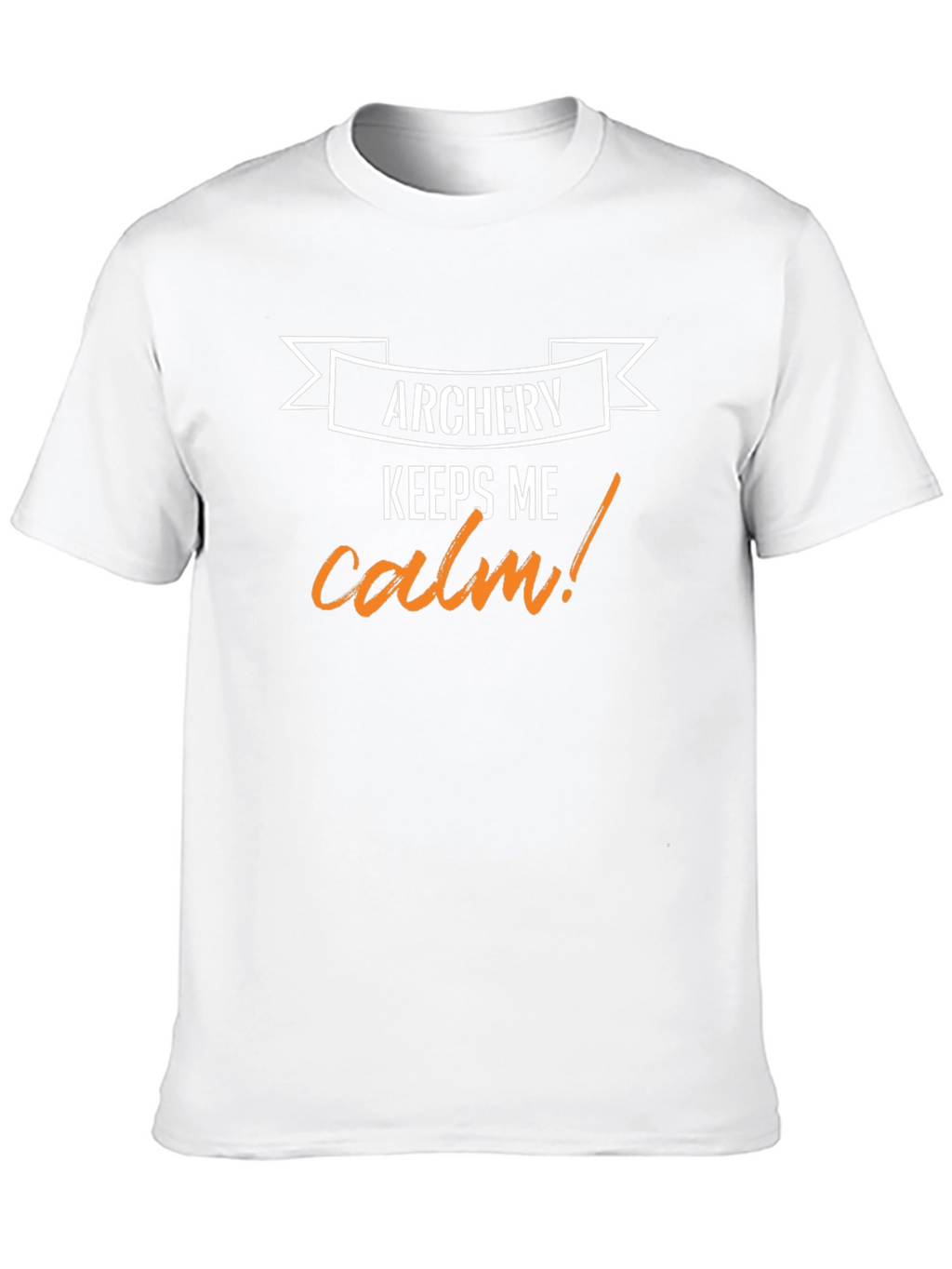 Archery Keeps Me Calm T-Shirt - Black