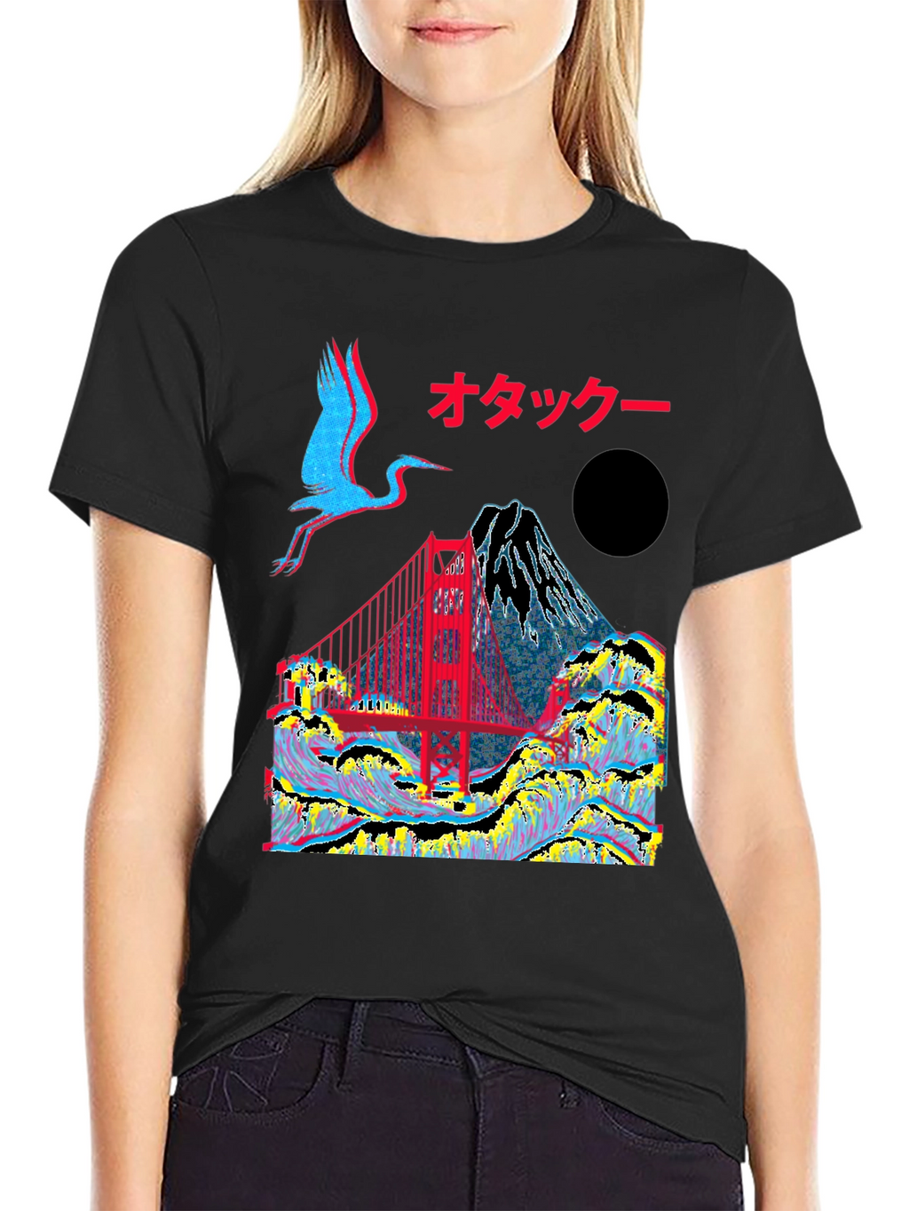 Otaku Japanese Graphic T-Shirt