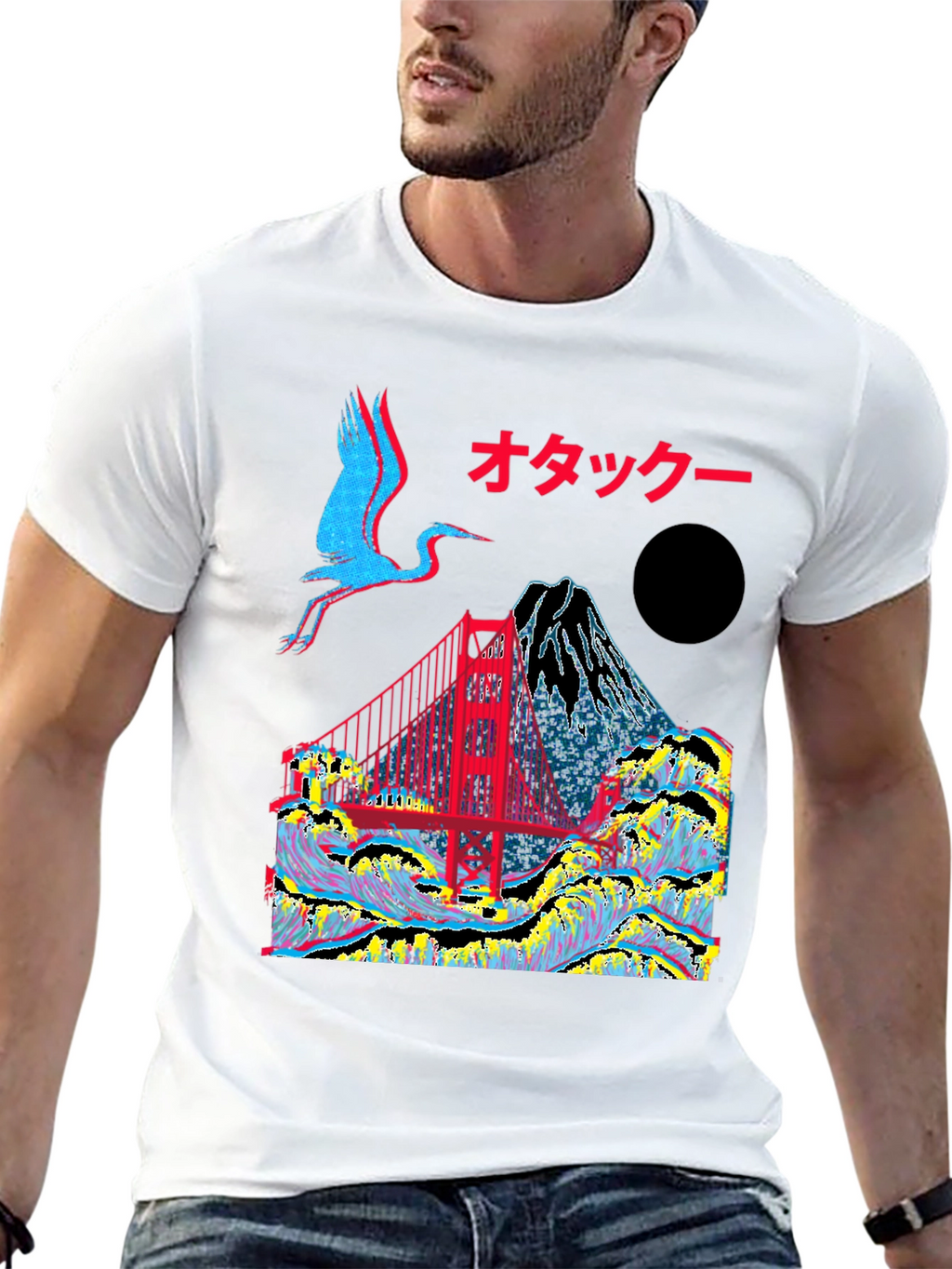 Otaku Japanese Graphic T-Shirt