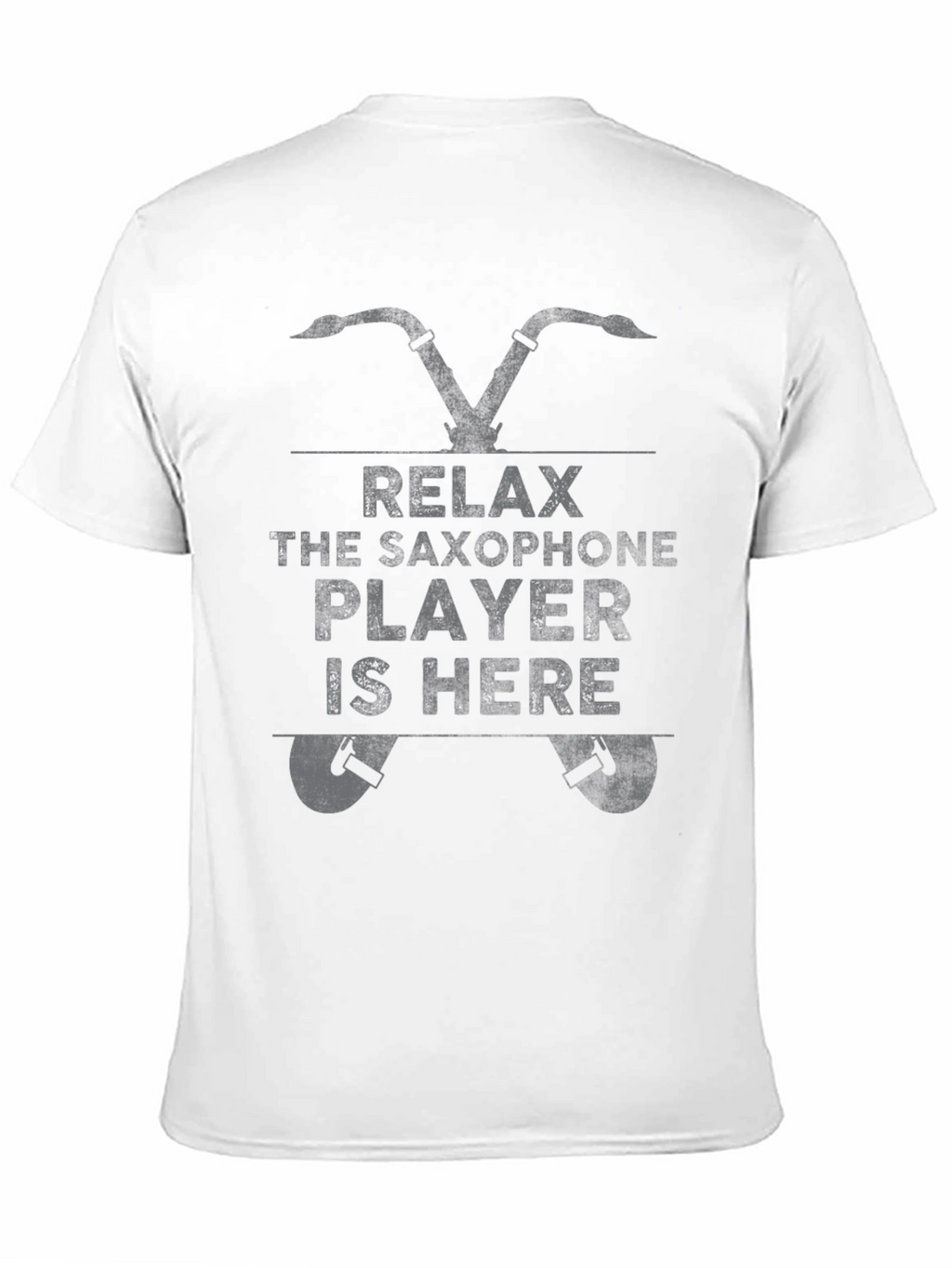 Relax Saxophone Player Novelty T-Shirt