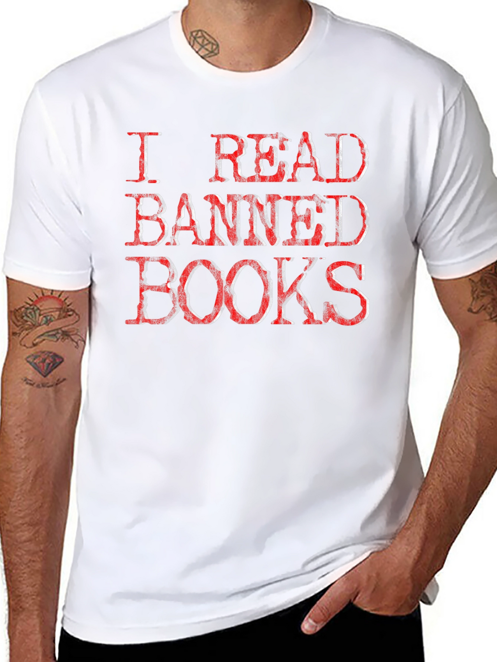 I Read Banned Books Graphic T-Shirt