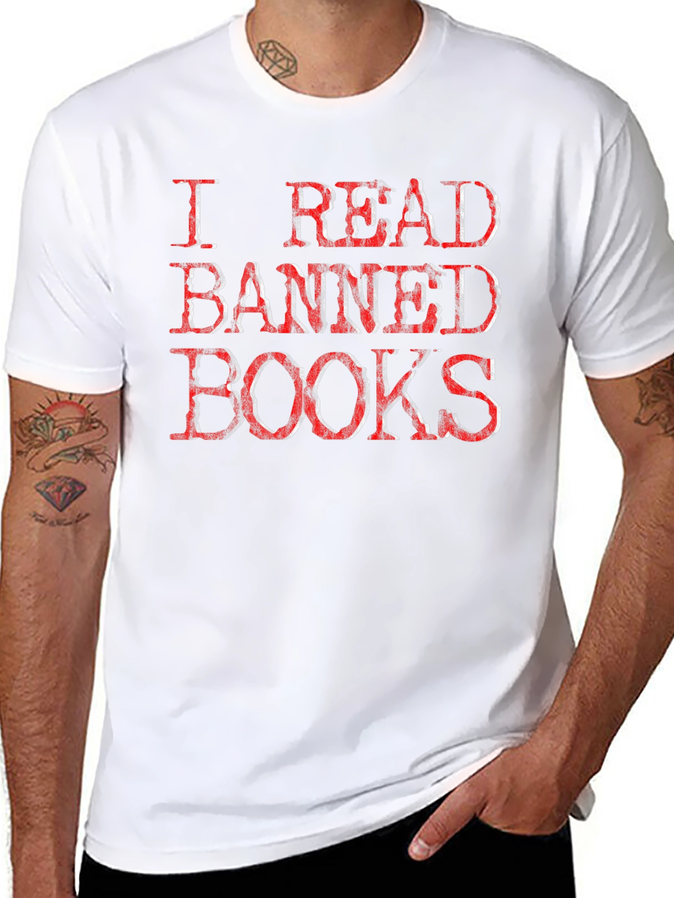 I Read Banned Books Graphic T-Shirt