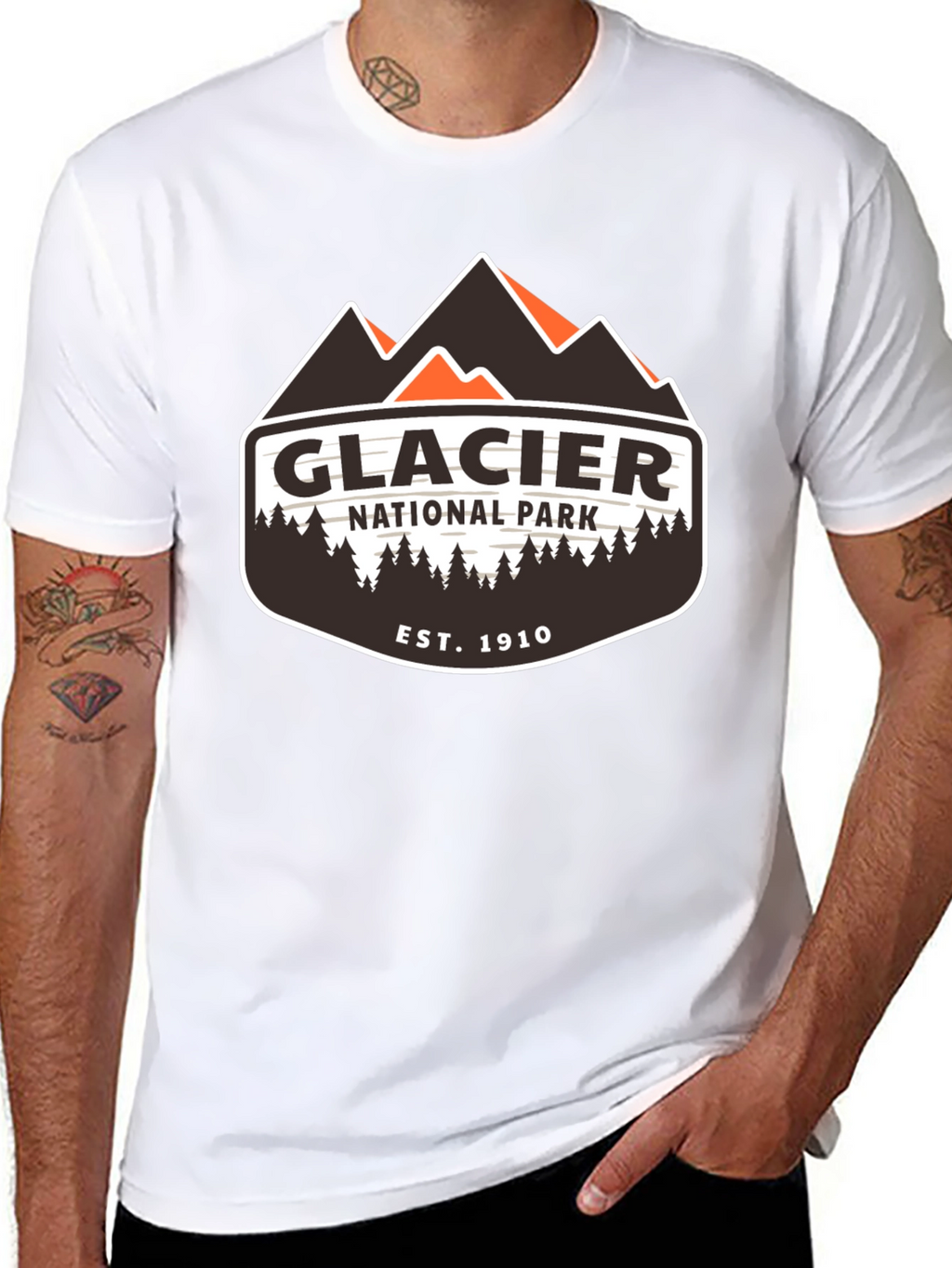 Glacier National Park T-Shirt - Est. 1910