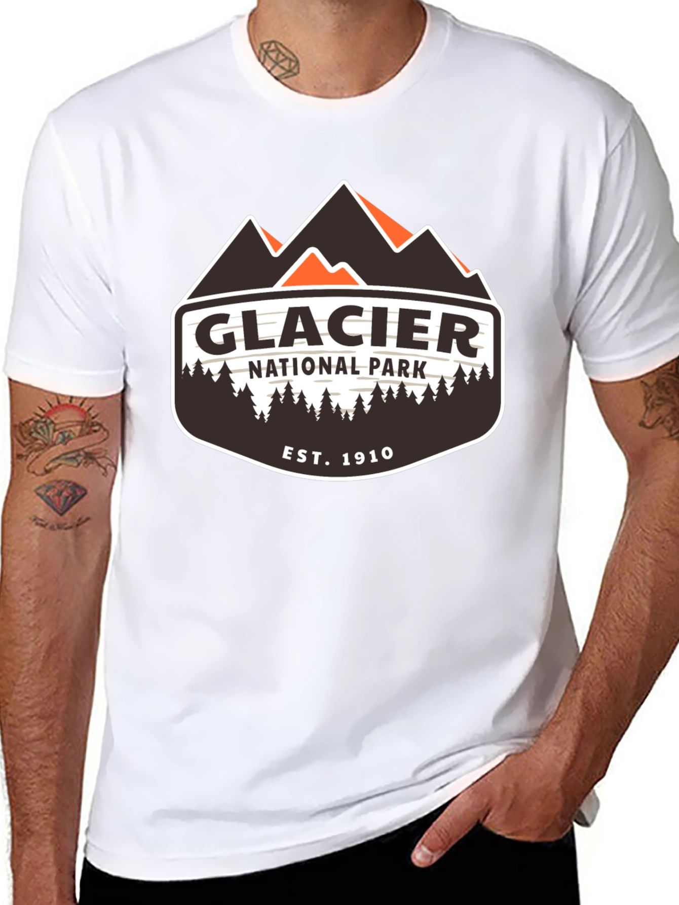 Glacier National Park T-Shirt - Est. 1910
