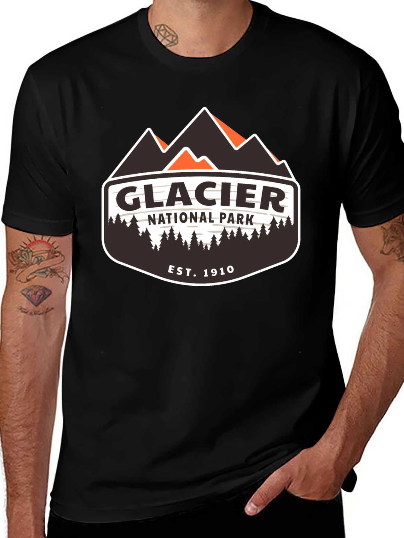 Glacier National Park T-Shirt - Est. 1910