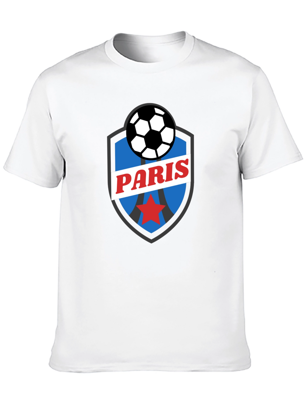 Paris Soccer Graphic T-Shirt - Sporty & Stylish