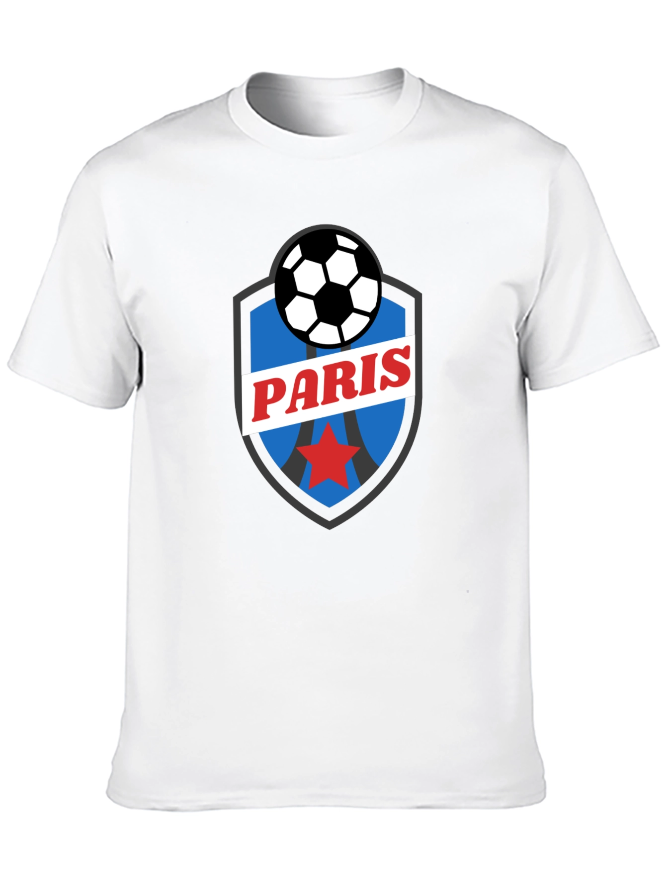 Paris Soccer Graphic T-Shirt - Sporty & Stylish