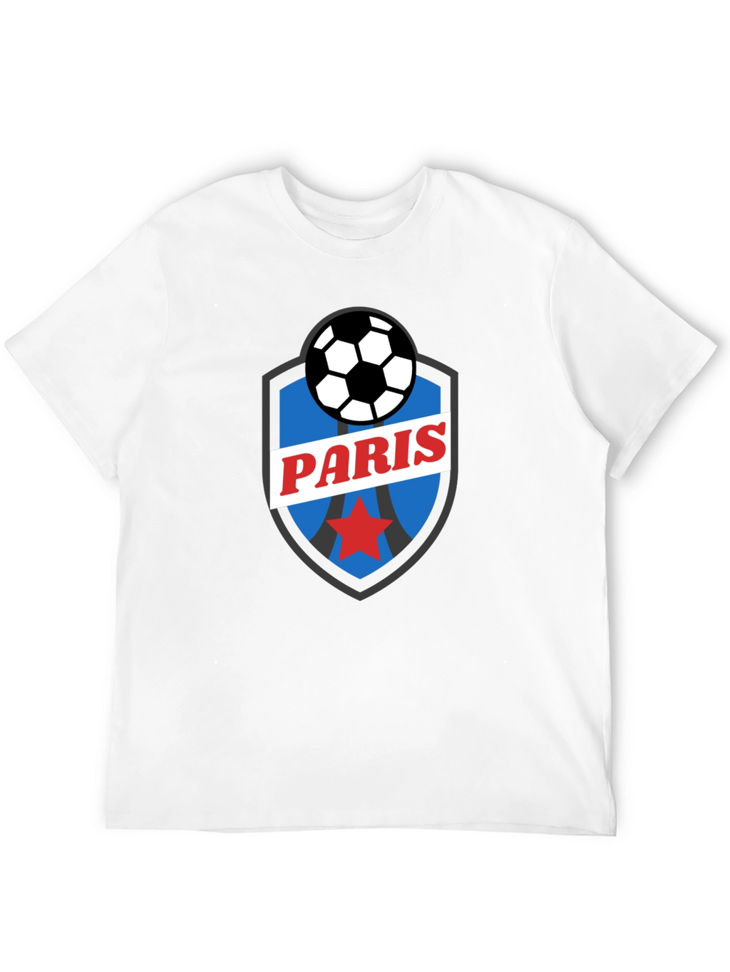 Paris Soccer Graphic T-Shirt - Sporty & Stylish