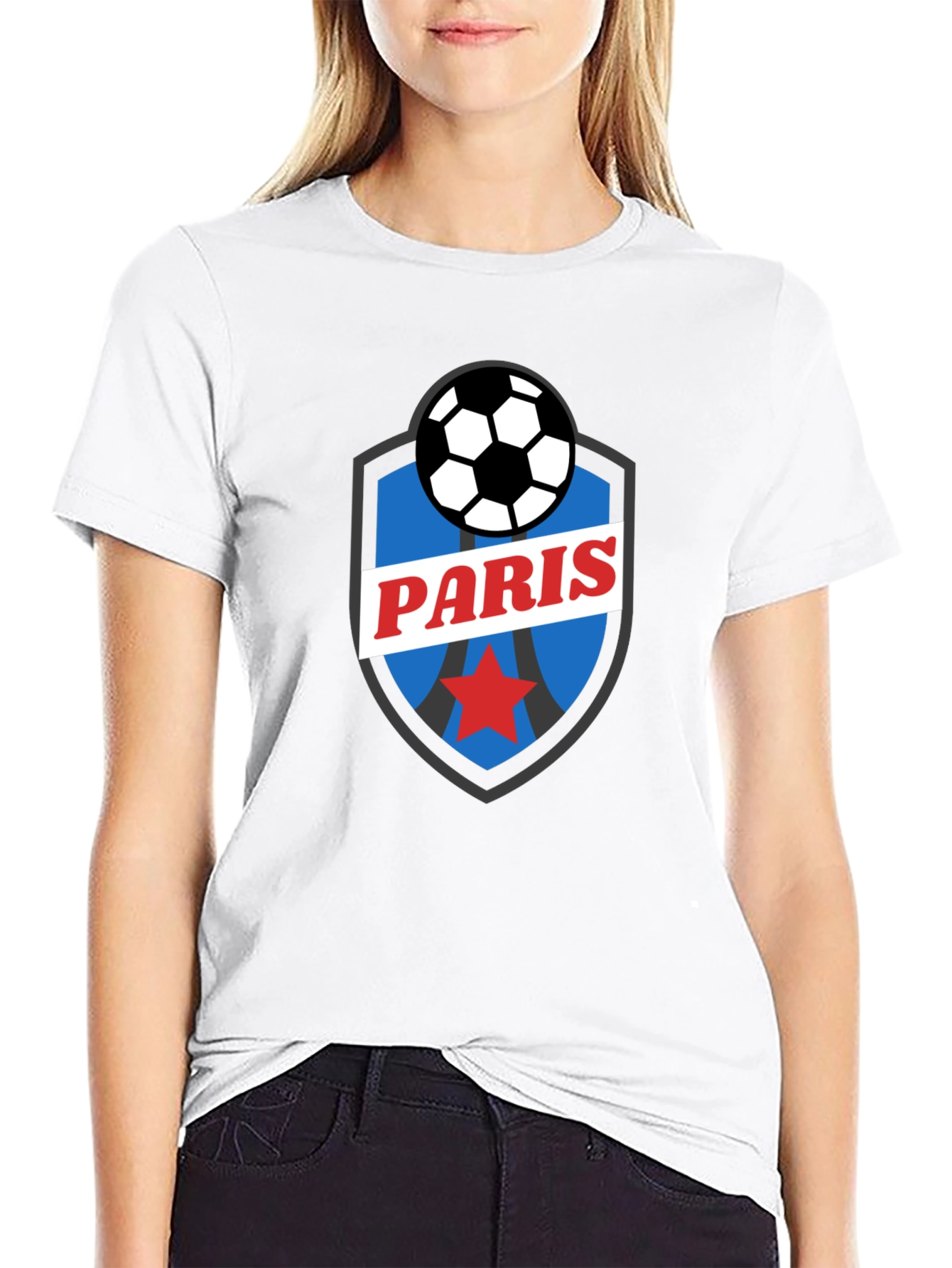 Paris Soccer Graphic T-Shirt - Sporty & Stylish