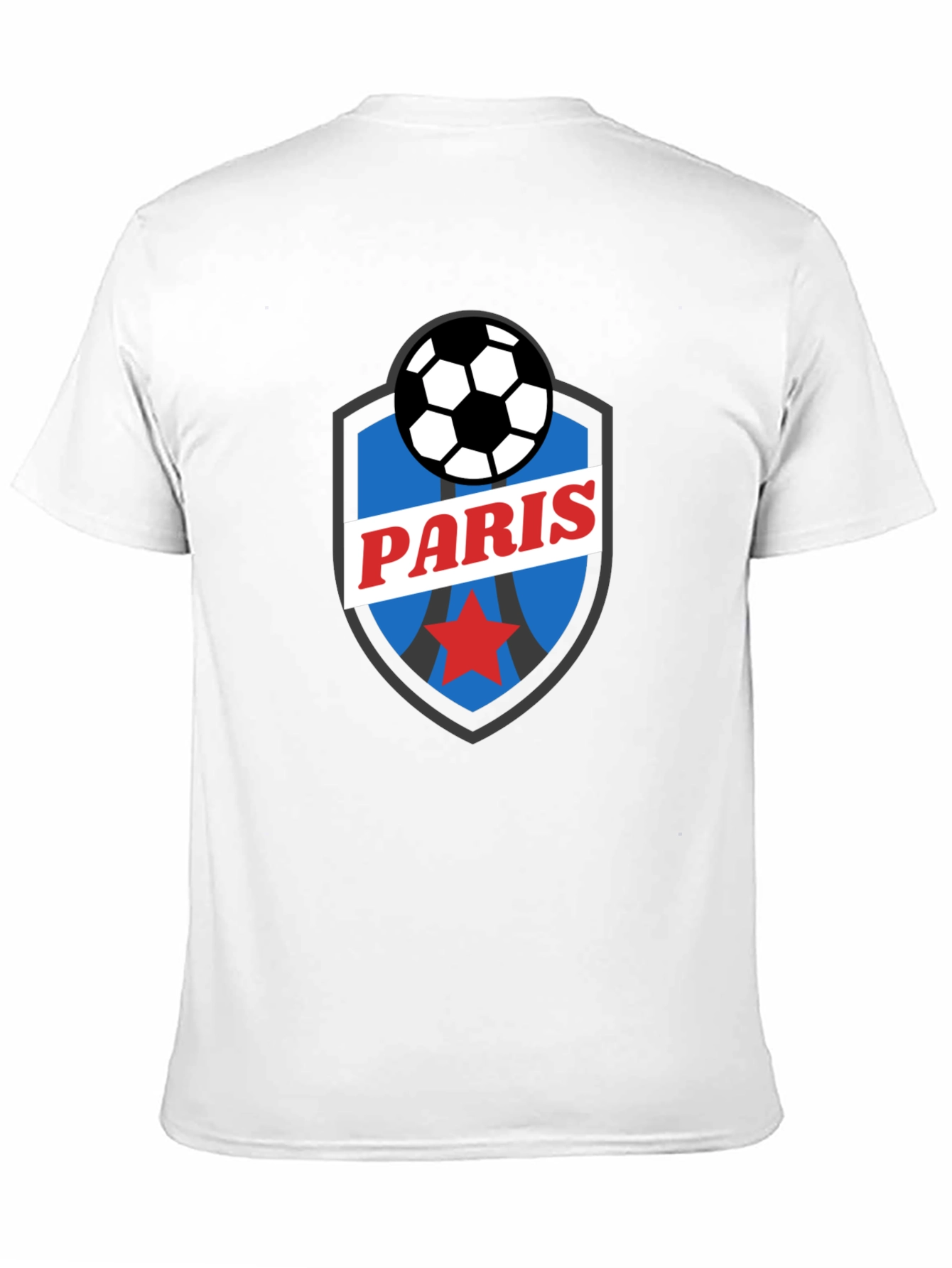 Paris Soccer Graphic T-Shirt - Sporty & Stylish