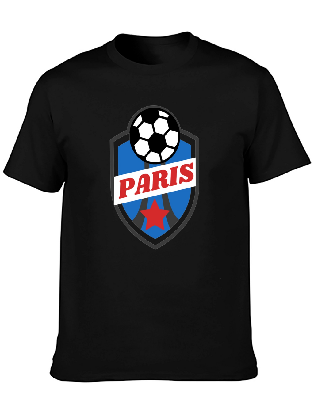 Paris Soccer Graphic T-Shirt - Sporty & Stylish