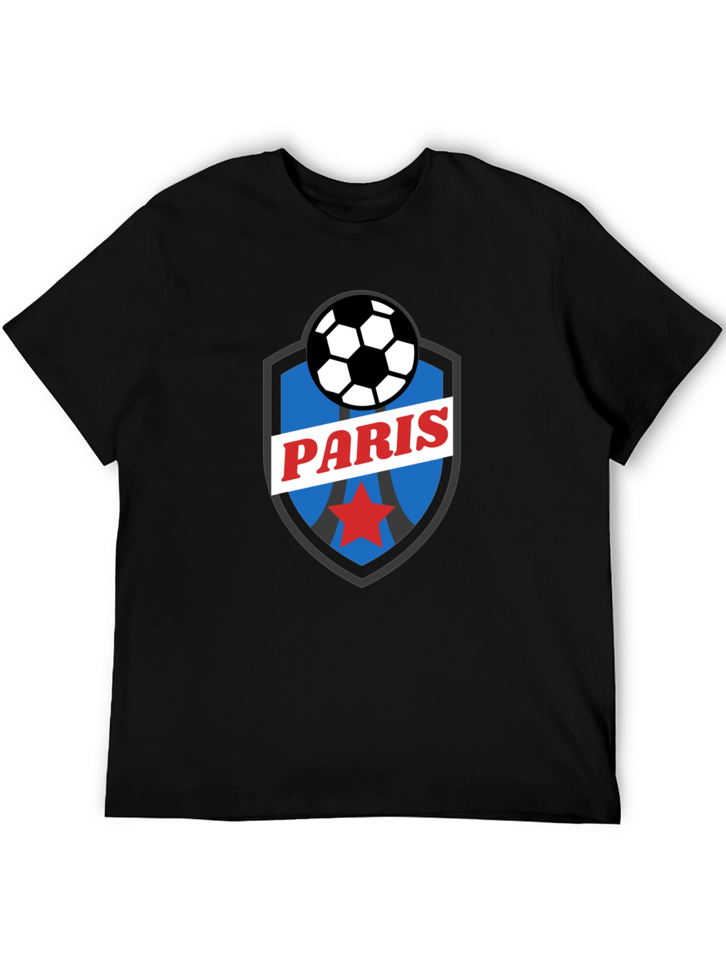 Paris Soccer Graphic T-Shirt - Sporty & Stylish